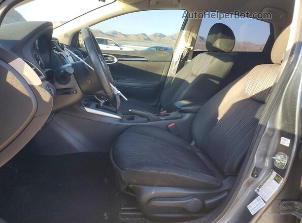 3N1AB7APXKY296479 2019 NISSAN SENTRA Gray Սալոնի դիմացի տեսք