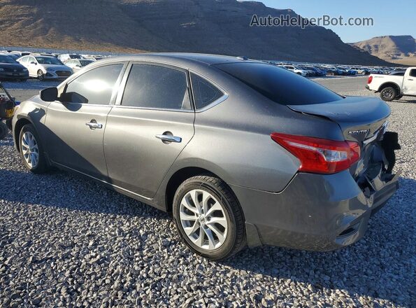 3N1AB7APXKY296479 2019 NISSAN SENTRA Gray Հետևի ձախ