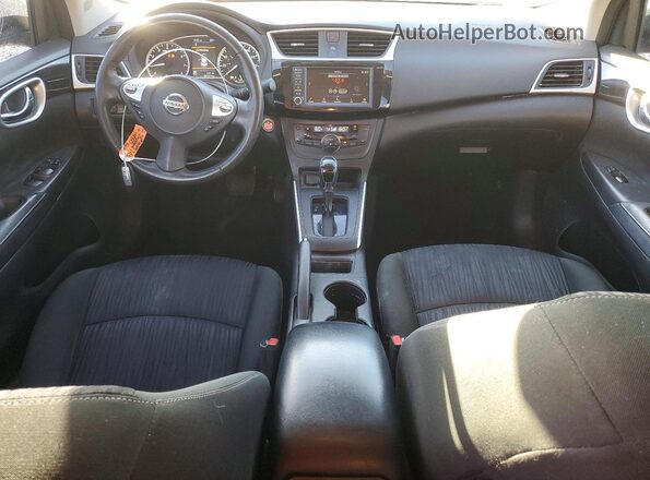 3N1AB7APXKY296479 2019 NISSAN SENTRA Gray Առջևի վահանակի տեսք