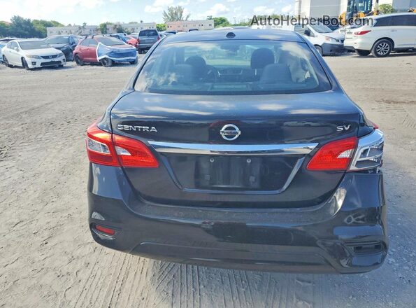 3N1AB7APXKY297616 2019 NISSAN SENTRA Black Vista trasera