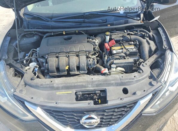 3N1AB7APXKY297616 2019 NISSAN SENTRA Black Vista interior trasera