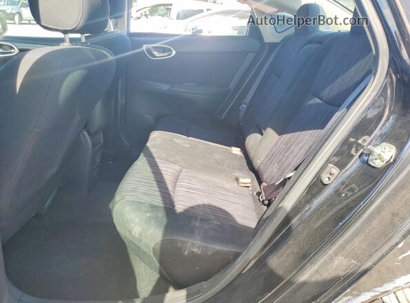3N1AB7APXKY297616 2019 NISSAN SENTRA Black Vista de los asientos traseros