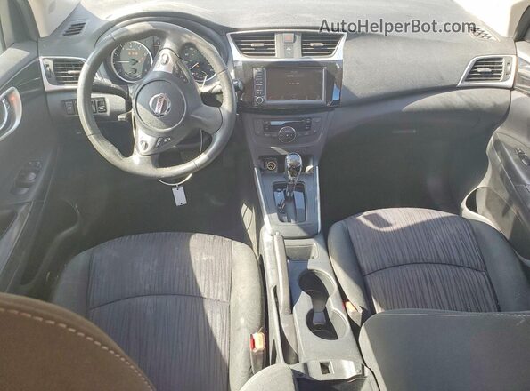 3N1AB7APXKY297616 2019 NISSAN SENTRA Black Vista del salpicadero