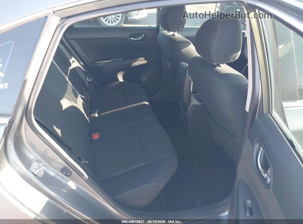 3N1AB7APXKY302538 2019 NISSAN SENTRA Gray Widok naklejki z numerem VIN