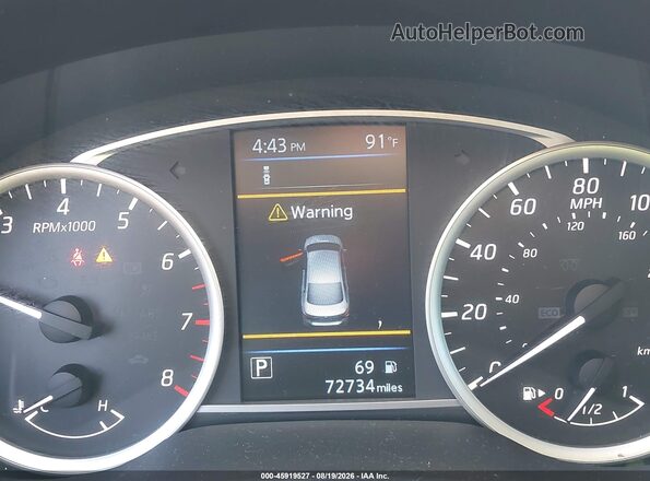 3N1AB7APXKY302538 2019 NISSAN SENTRA Gray 