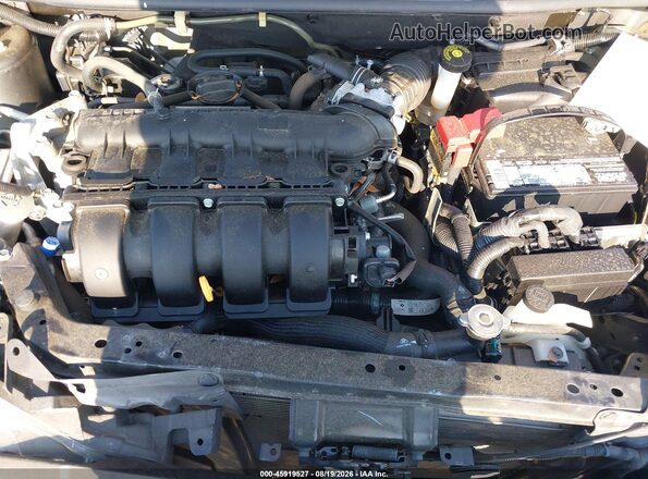 3N1AB7APXKY302538 2019 NISSAN SENTRA Gray Widok z tyłu