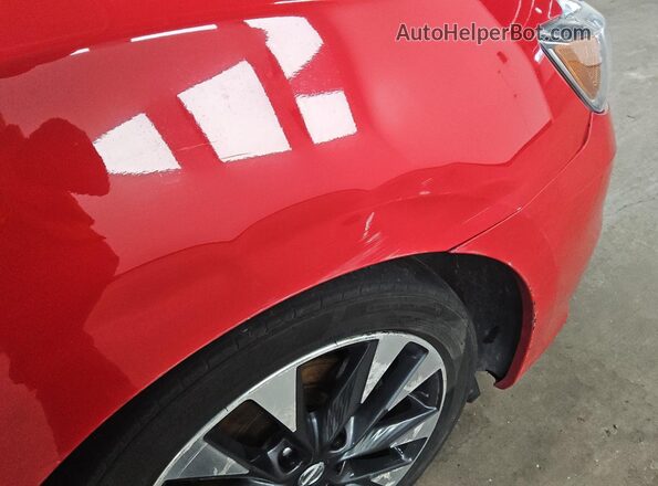 3N1AB7APXKY336530 2019 NISSAN SENTRA Red 