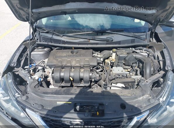 3N1AB7APXKY347673 2019 NISSAN SENTRA Gray Rear view