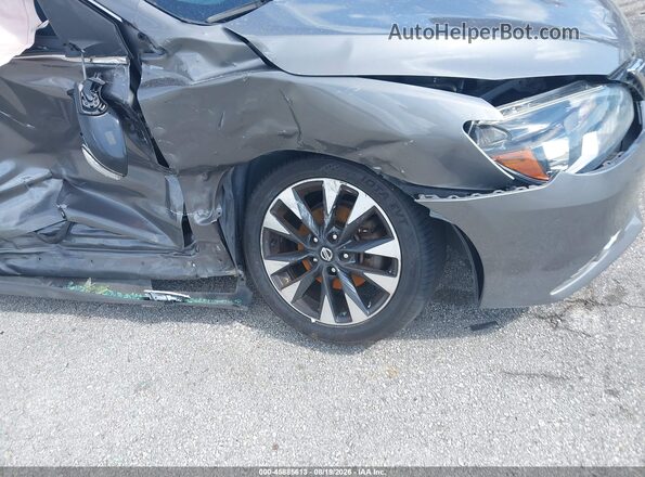 3N1AB7APXKY347673 2019 NISSAN SENTRA Gray 