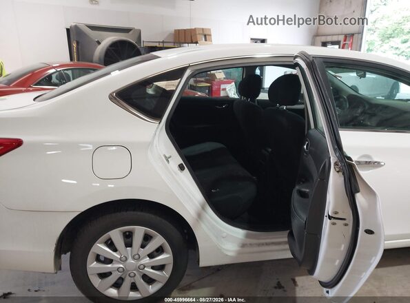 3N1AB7APXKY352372 2019 NISSAN SENTRA White VIN sticker view