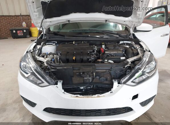 3N1AB7APXKY352372 2019 NISSAN SENTRA White Rear view