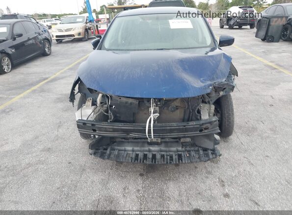 3N1AB7APXKY370144 2019 NISSAN SENTRA Blue 