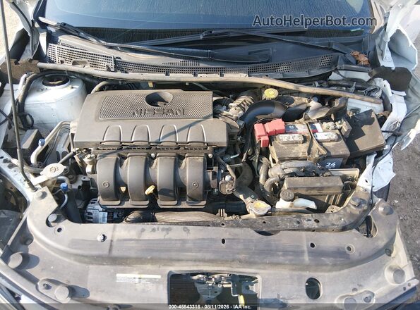 3N1AB7APXKY390569 2019 NISSAN SENTRA White Вид ззаду