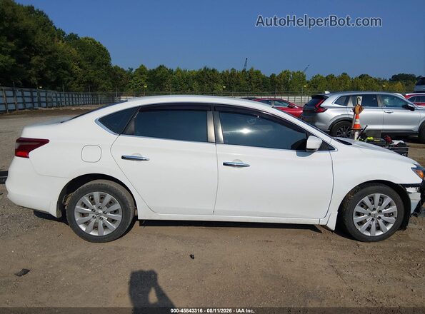 3N1AB7APXKY390569 2019 NISSAN SENTRA White Панорамний вид салону 360°