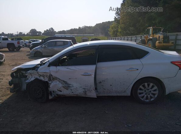 3N1AB7APXKY390569 2019 NISSAN SENTRA White 