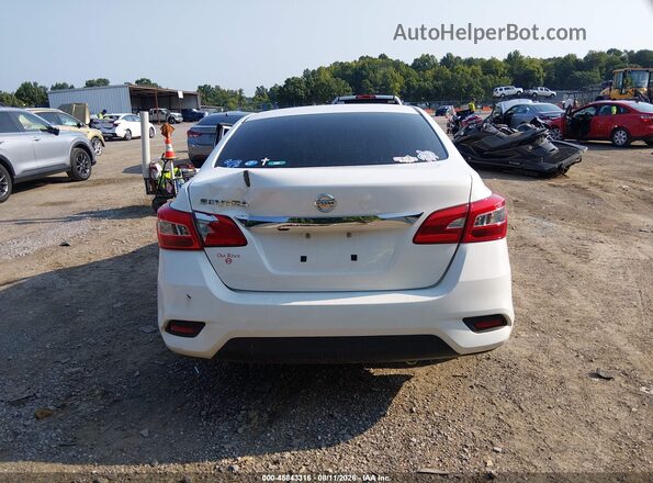 3N1AB7APXKY390569 2019 NISSAN SENTRA White 