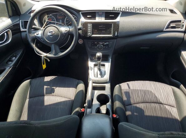 3N1AB7APXKY394069 2019 NISSAN SENTRA Black Առջևի վահանակի տեսք