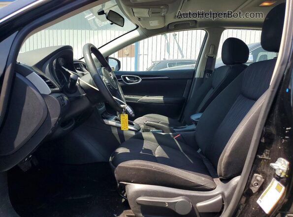 3N1AB7APXKY394069 2019 NISSAN SENTRA Black Սալոնի դիմացի տեսք