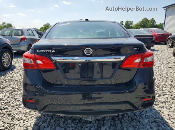 3N1AB7APXKY394069 2019 NISSAN SENTRA Black Հետևի տեսք