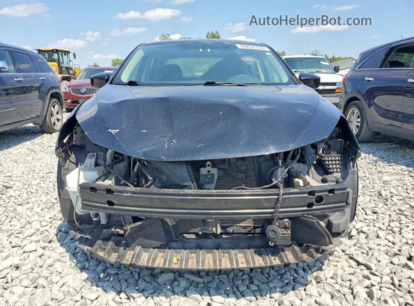 3N1AB7APXKY394069 2019 NISSAN SENTRA Black Դիմացի տեսք