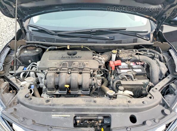 3N1AB7APXKY398199 2019 NISSAN SENTRA Black Vista interior trasera