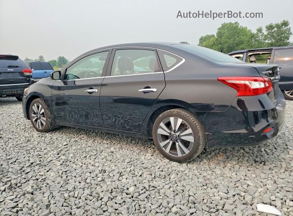 3N1AB7APXKY398199 2019 NISSAN SENTRA Black Trasero izquierdo