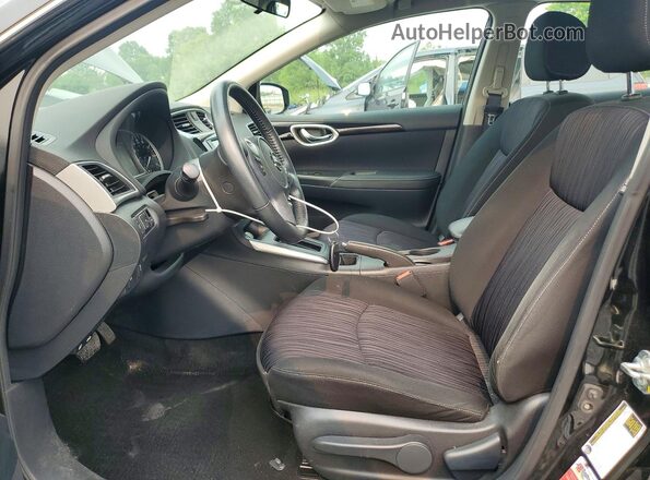 3N1AB7APXKY398199 2019 NISSAN SENTRA Black Vista interior delantera