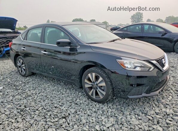 3N1AB7APXKY398199 2019 NISSAN SENTRA Black Delantero derecho