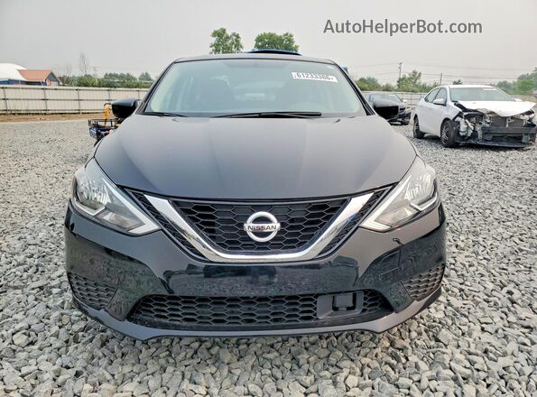 3N1AB7APXKY398199 2019 NISSAN SENTRA Black Vista frontal