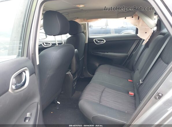 3N1AB7APXKY446350 2019 NISSAN SENTRA Gray VIN sticker view