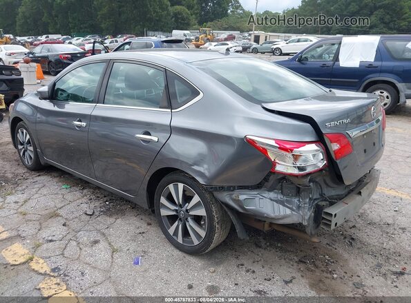 3N1AB7APXKY446350 2019 NISSAN SENTRA Gray Rear left