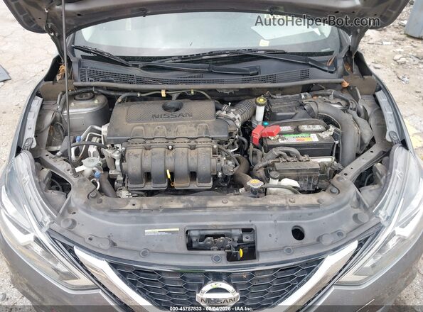 3N1AB7APXKY446350 2019 NISSAN SENTRA Gray Rear view