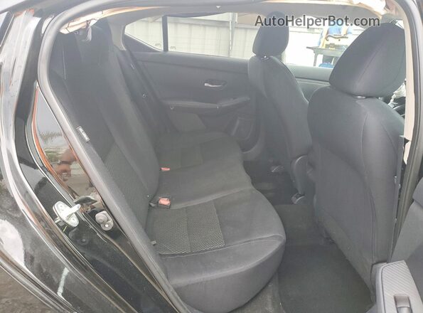 3N1AB8BV0MY211171 2021 NISSAN SENTRA Black უკანა სავარძლების ხედი