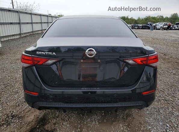 3N1AB8BV0MY211171 2021 NISSAN SENTRA Black უკანა ხედი