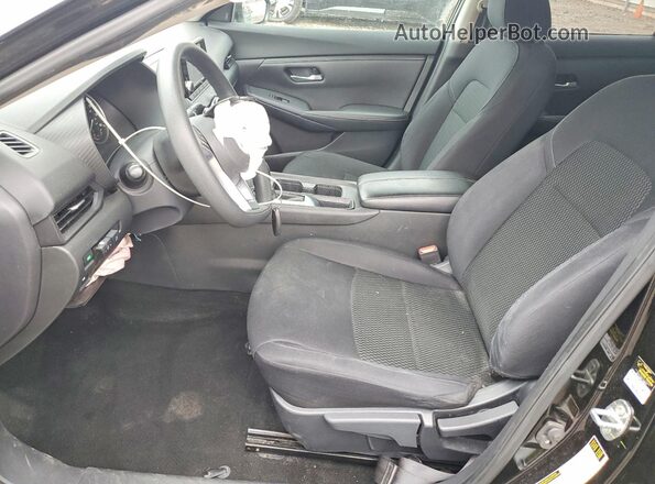 3N1AB8BV0MY211171 2021 NISSAN SENTRA Black წინა სალონის ხედი