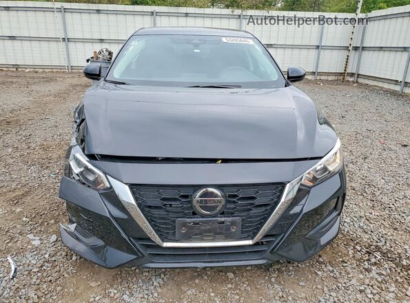3N1AB8BV0MY211171 2021 NISSAN SENTRA Black წინა ხედი