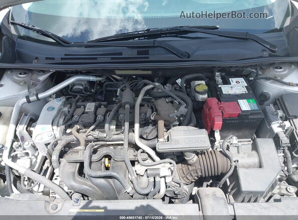 3N1AB8BV0MY295038 2021 NISSAN SENTRA Серебряный Вид сзади