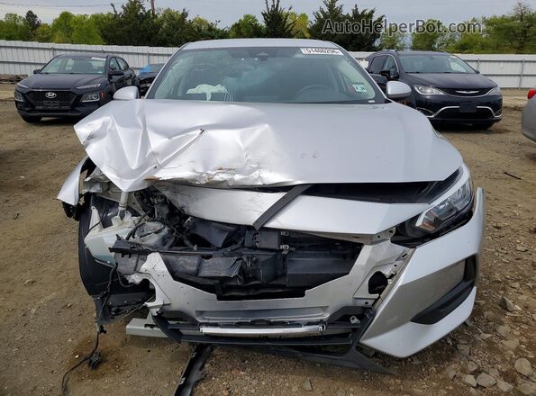 3N1AB8BV0PY238472 2023 NISSAN SENTRA Silver Vista frontal