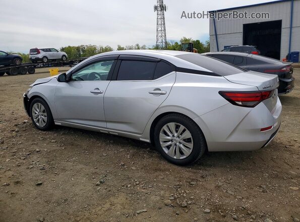3N1AB8BV0PY238472 2023 NISSAN SENTRA Silver Trasero izquierdo