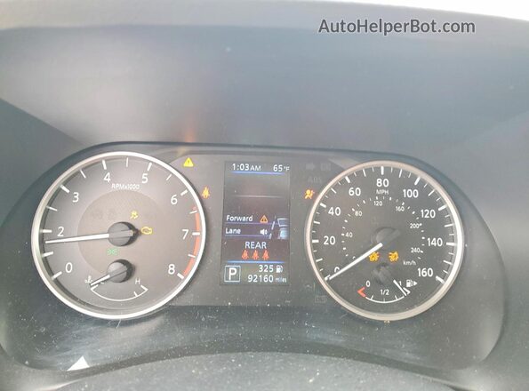3N1AB8BV0PY238472 2023 NISSAN SENTRA Silver Vista del cuadro de instrumentos