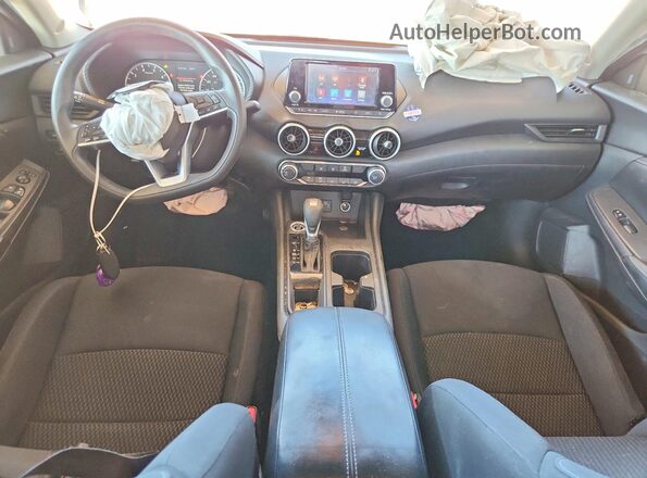 3N1AB8BV0PY289082 2023 NISSAN SENTRA White Widok deski rozdzielczej