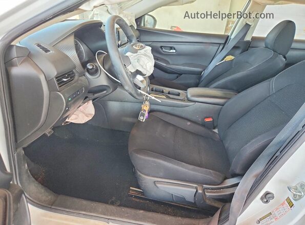 3N1AB8BV0PY289082 2023 NISSAN SENTRA White Widok wnętrza z przodu