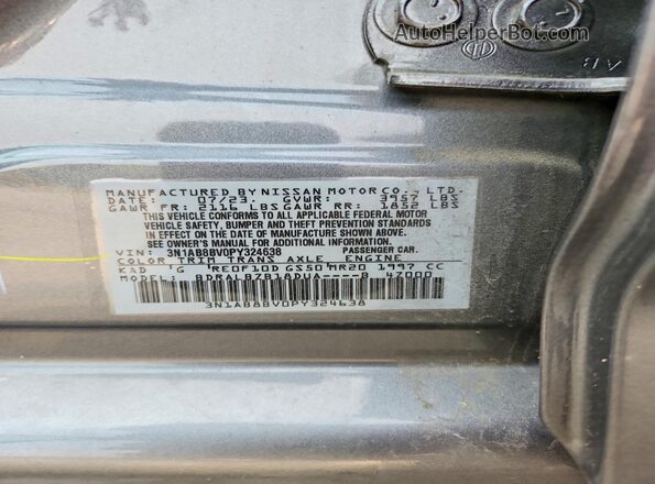 3N1AB8BV0PY324638 2023 NISSAN SENTRA Gray Engine compartment view
