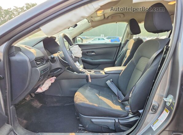3N1AB8BV0PY324638 2023 NISSAN SENTRA Gray Front interior view