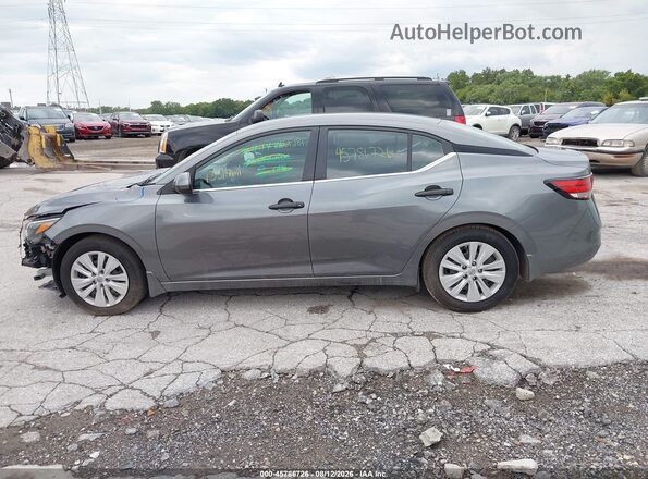 3N1AB8BV0SY277863 2025 NISSAN SENTRA Gray Սալոնի 360 աստիճան տեսք
