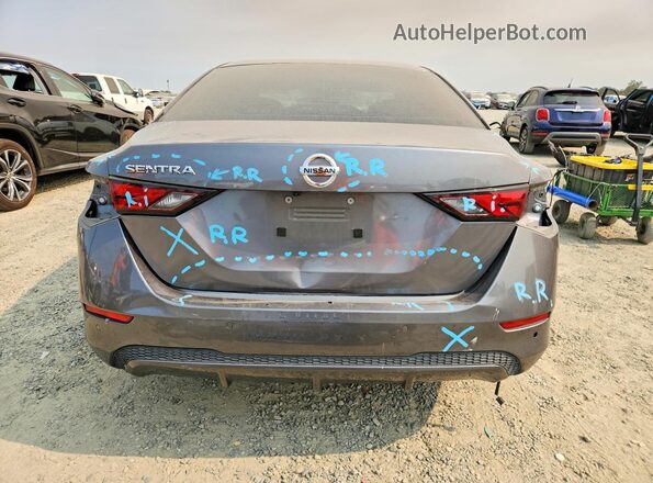 3N1AB8BV1MY247547 2021 NISSAN SENTRA Gray Vista trasera