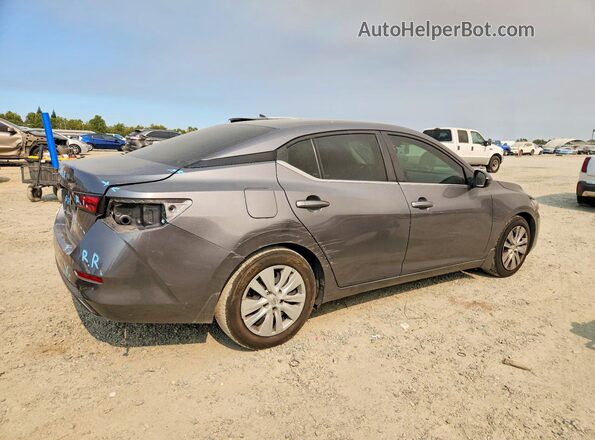 3N1AB8BV1MY247547 2021 NISSAN SENTRA Gray Trasero derecho