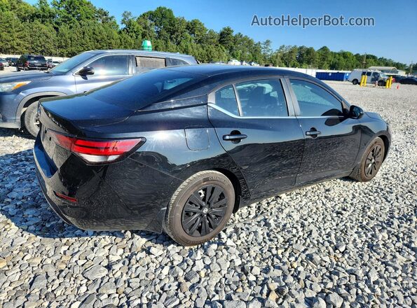 3N1AB8BV1PY287731 2023 NISSAN SENTRA Черный Задняя правая четверть
