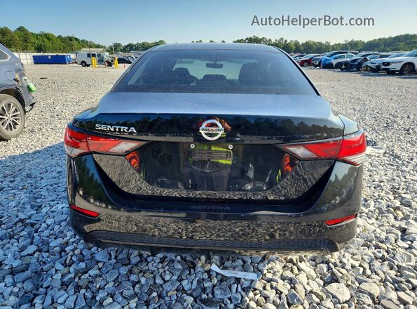 3N1AB8BV1PY287731 2023 NISSAN SENTRA Черный Вид сзади