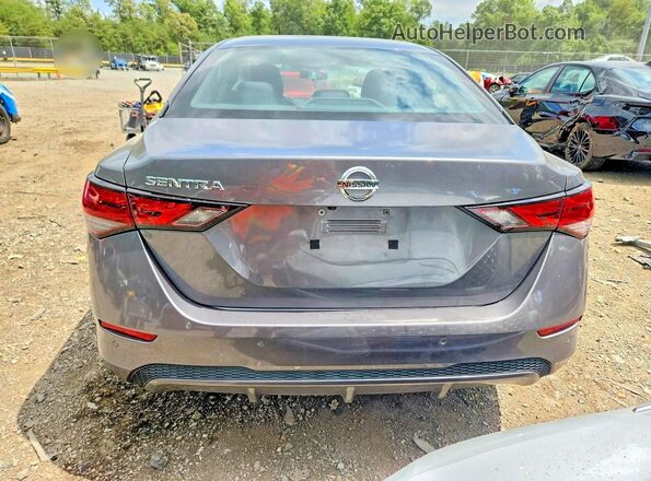 3N1AB8BV1PY306407 2023 NISSAN SENTRA Gray Вид ззаду